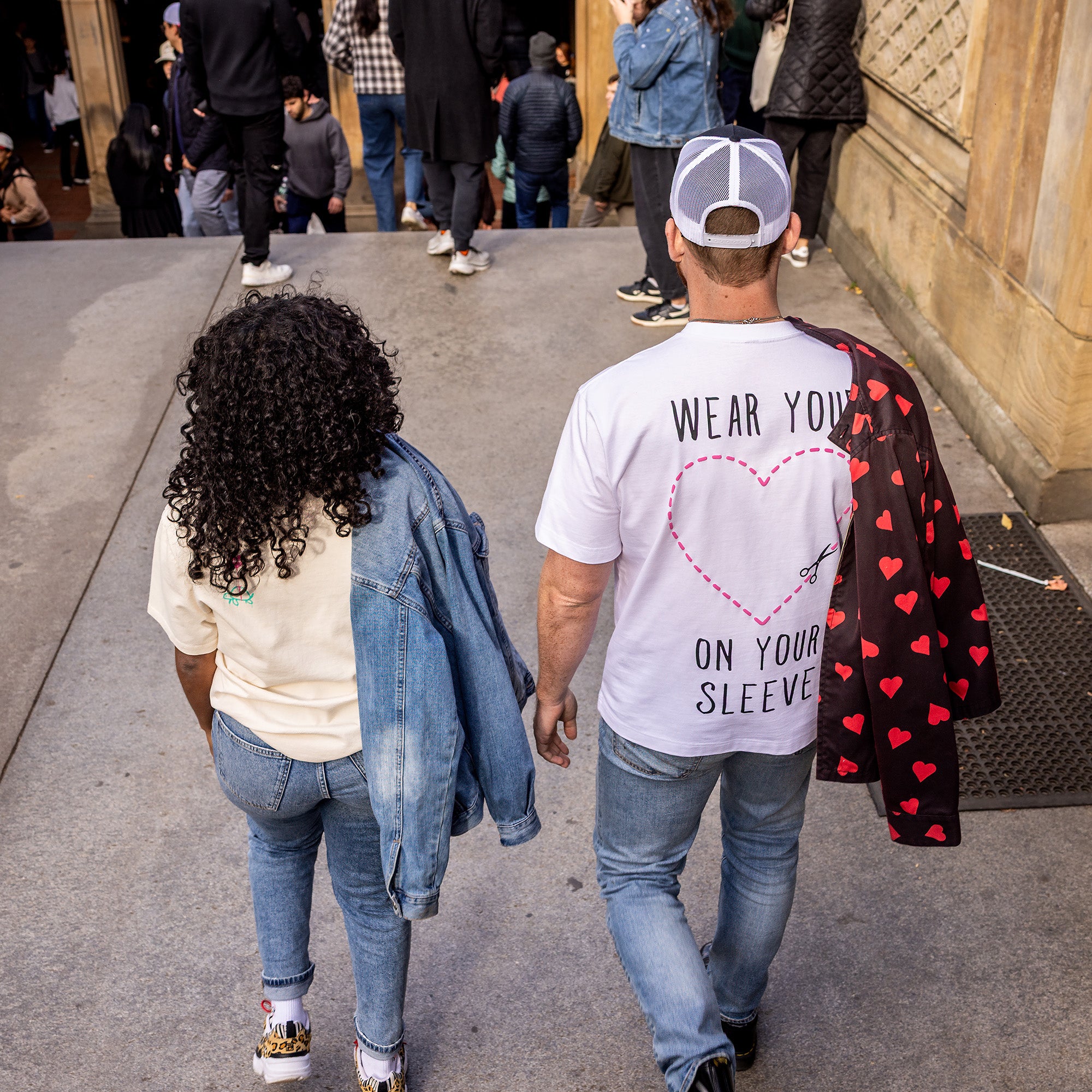 heart on your sleeve - boxy tee