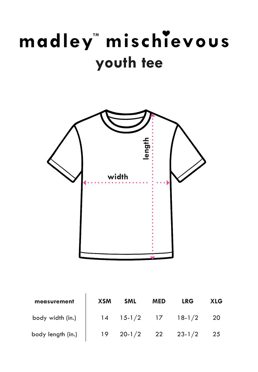 madley mischievous – youth tee