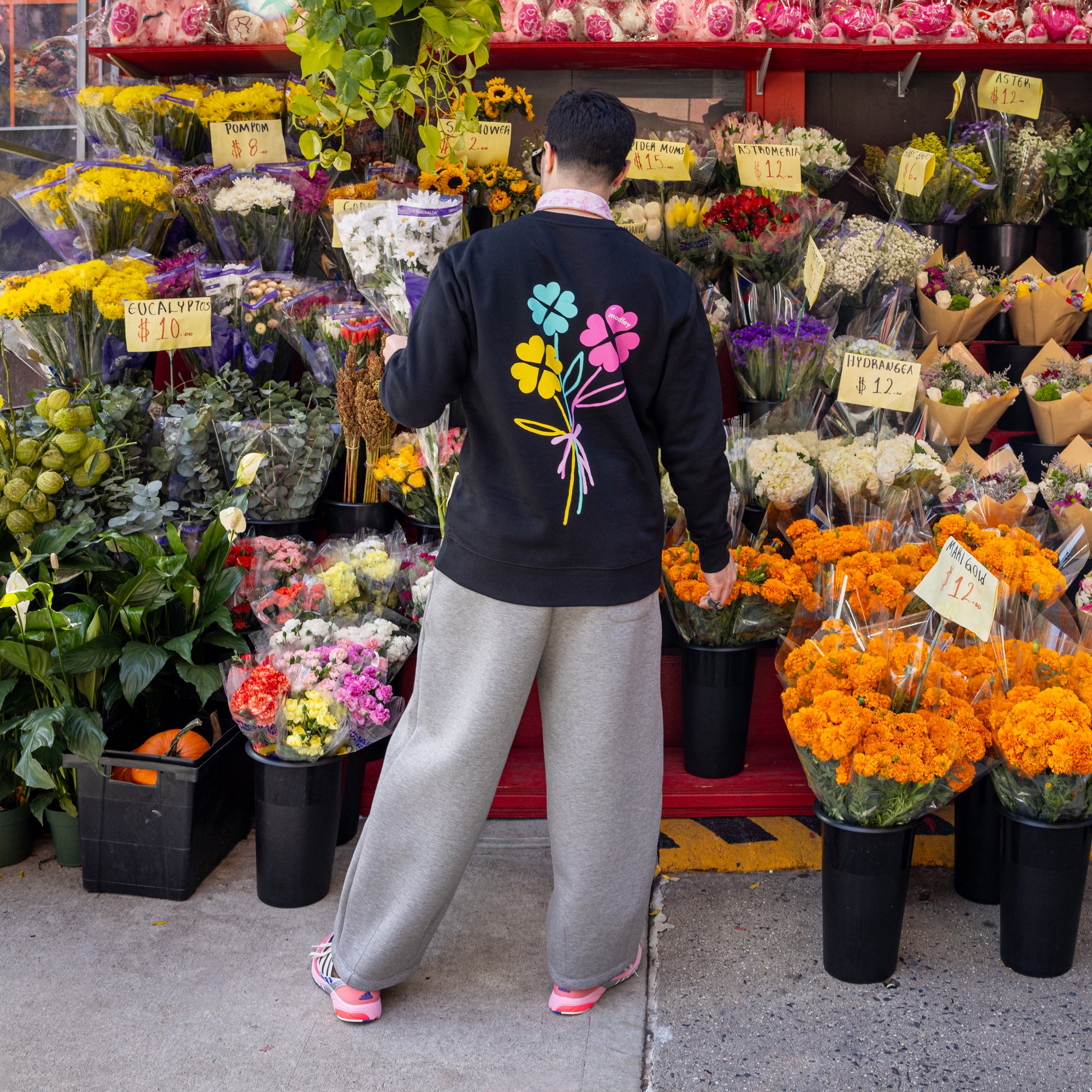 madley in love letter - crewneck