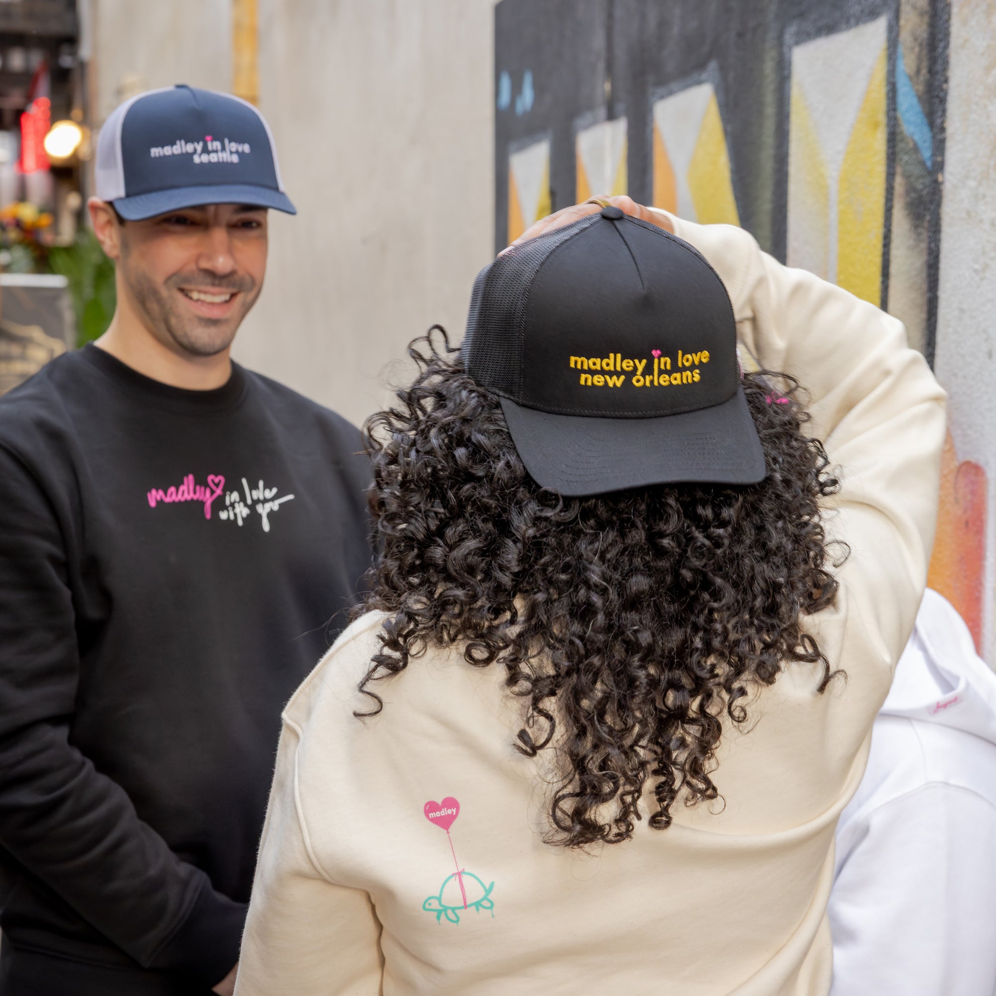 madley in love™ new orleans - city series retro style hat