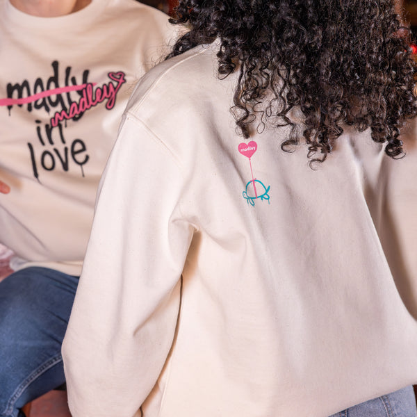 madly madley in love™ - crewneck