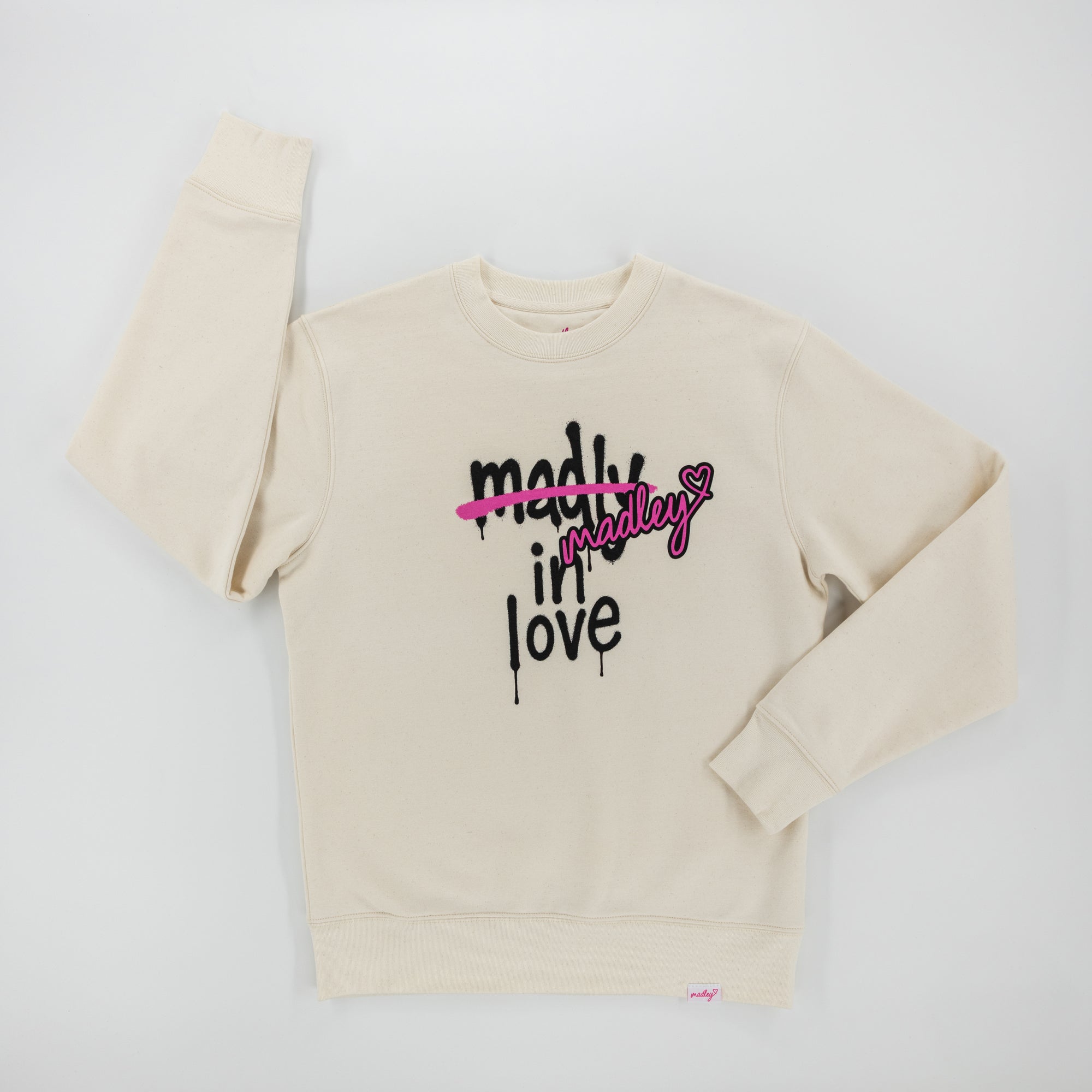 madly madley in love™ - crewneck