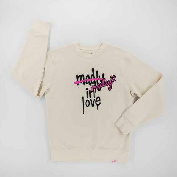 madly madley in love™ - crewneck