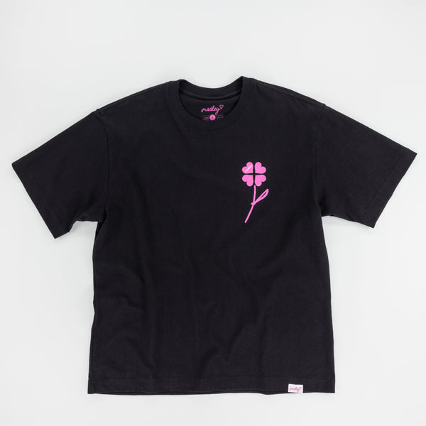 pocket flower - boxy tee